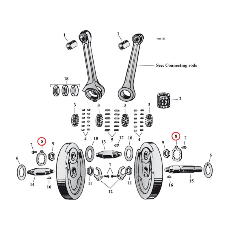 LOCKWASHER, CRANKPIN NUT 971184