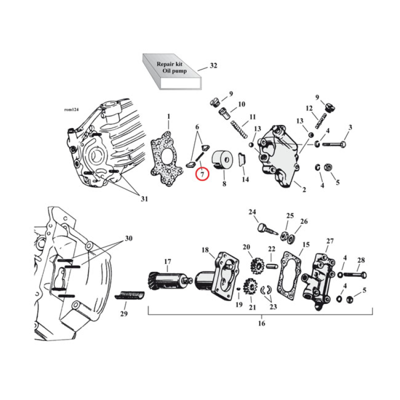SPRING, FEED PUMP VANE 971227