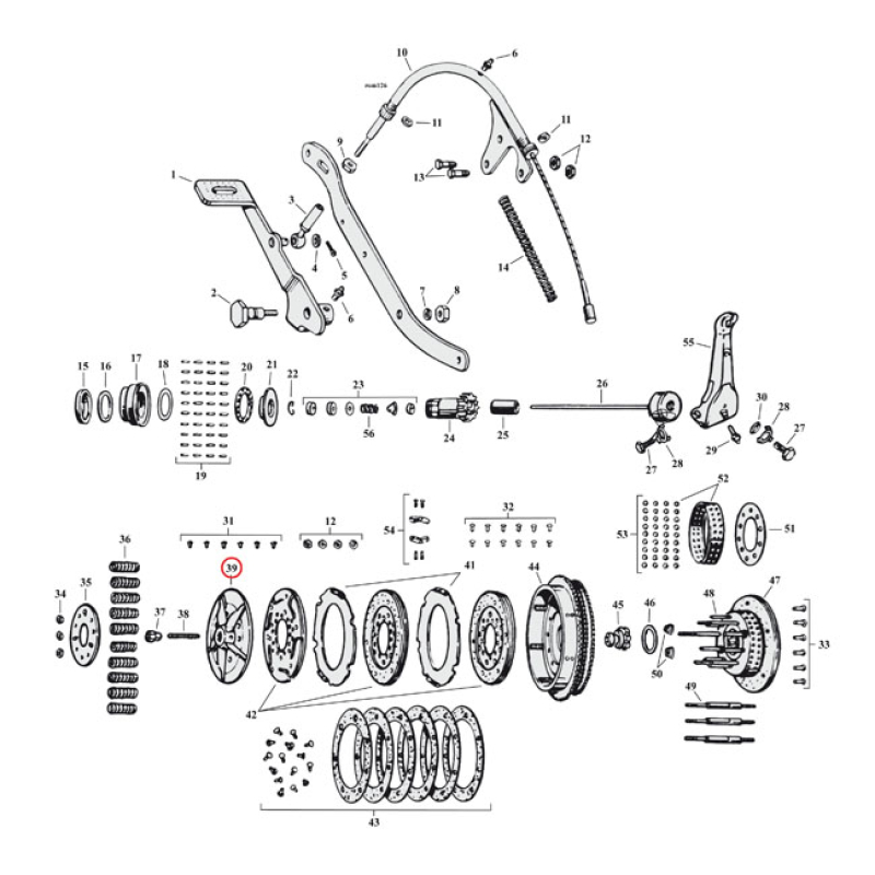 RELEASE DISC, CLUTCH 971283