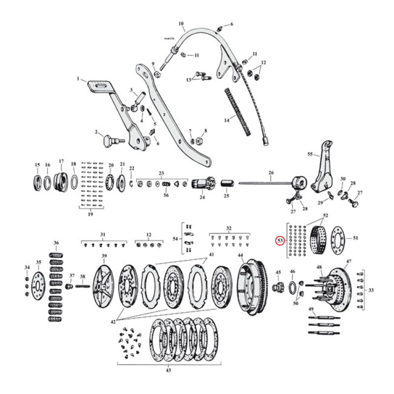 ROLLER BALLS, CLUTCH HUB BEARING 971295