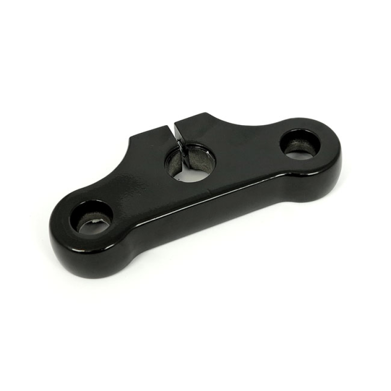 UPPER TRIPLE CLAMP, SOFTAIL SPRINGER BLACK, 3 DEGREE OFFSET, OEM REPRO 971652