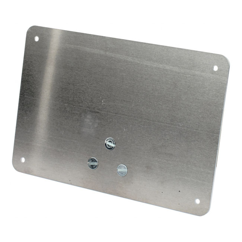 CPV, LICENSE PLATE BRACKET FENDER MOUNT. EU PLATES FENDER MOUNT, WITH 973065