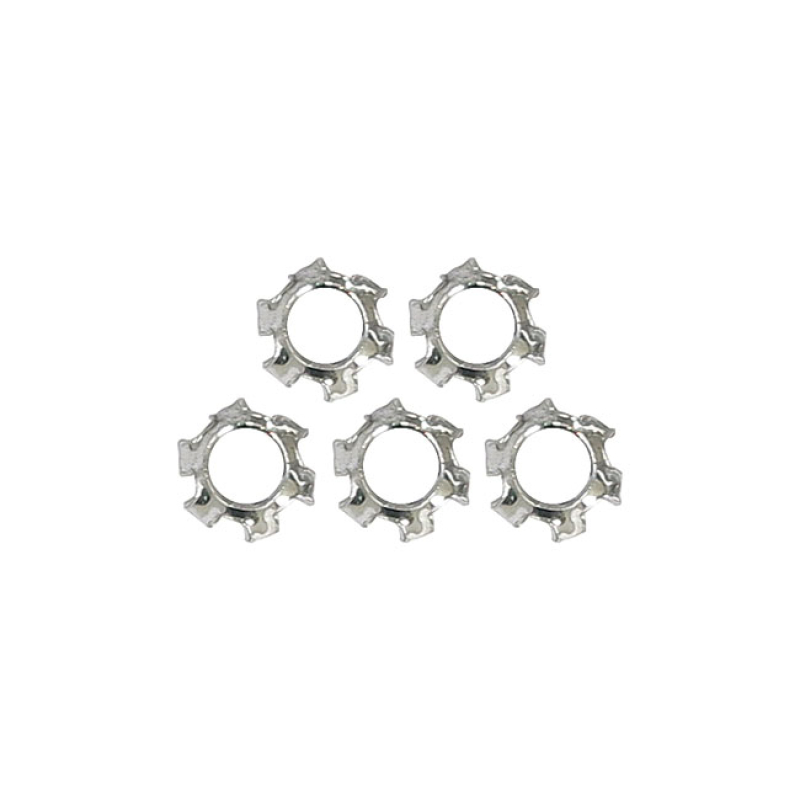 CHROME EXT. COUNTERSUNK LOCKWASHER, #6 25 PACK - 985516 975636