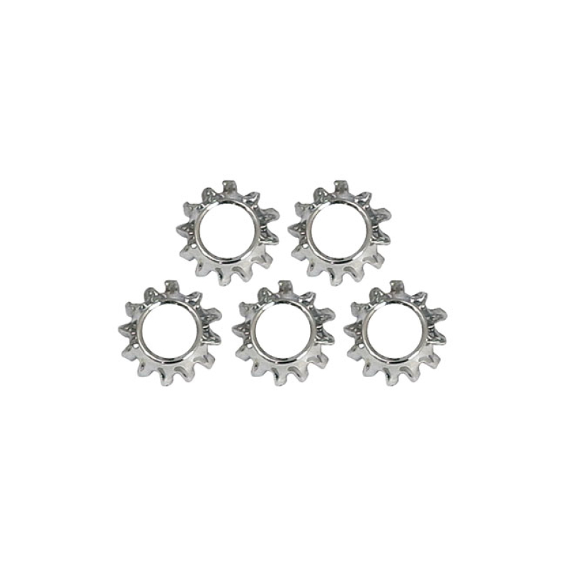 CHROME EXT. COUNTERSUNK LOCKWASHER, #8 25 PACK - 985517 975637