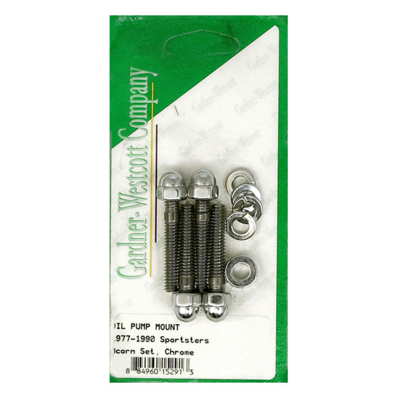 OIL PUMP MOUNT SET CHROME; ACORN 977673
