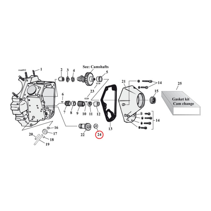 S&S BREATHER VALVE SPACER .130 INCH 977903