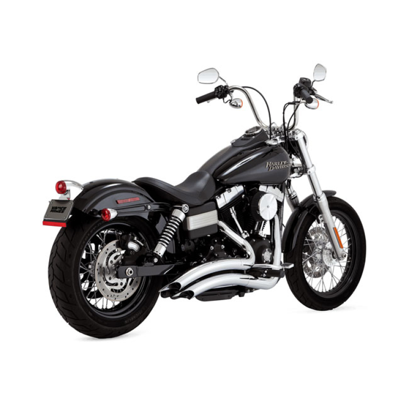 VANCE & HINES, 2-1/2&quot; BIG RADIUS 2-2 EXHAUST. CHRO 982460