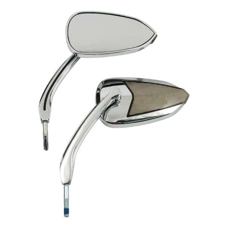 FURY, LED TURN SIGNAL MIRROR SET. CHROME 985900