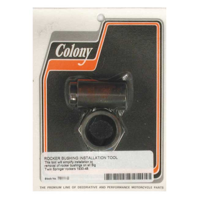 COLONY ROCKER STUD BUSHING TOOL SPRINGER FORKS, REMOVE & INSTALL ROCKE 989749