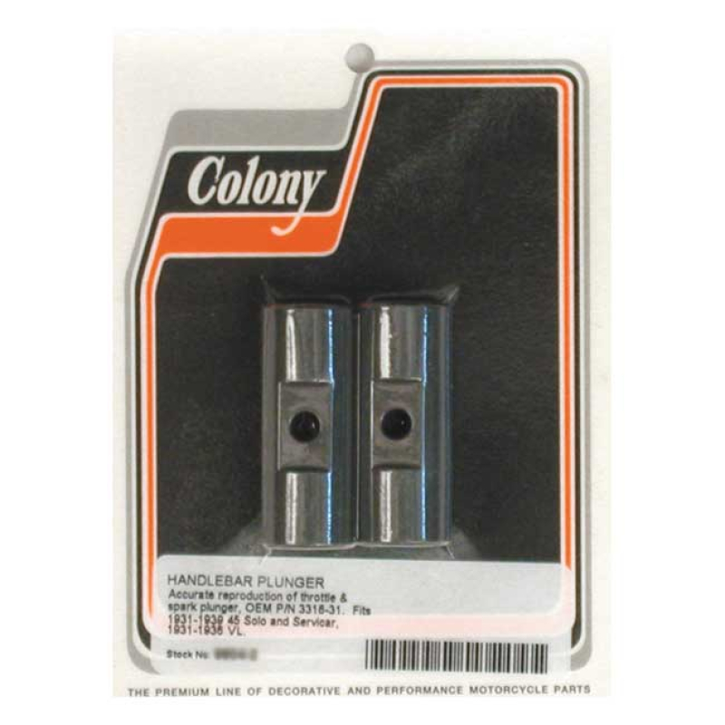 COLONY HANDLEBAR PLUNGER REPRODUCTION FOR THROTTLE & SPARK 989775