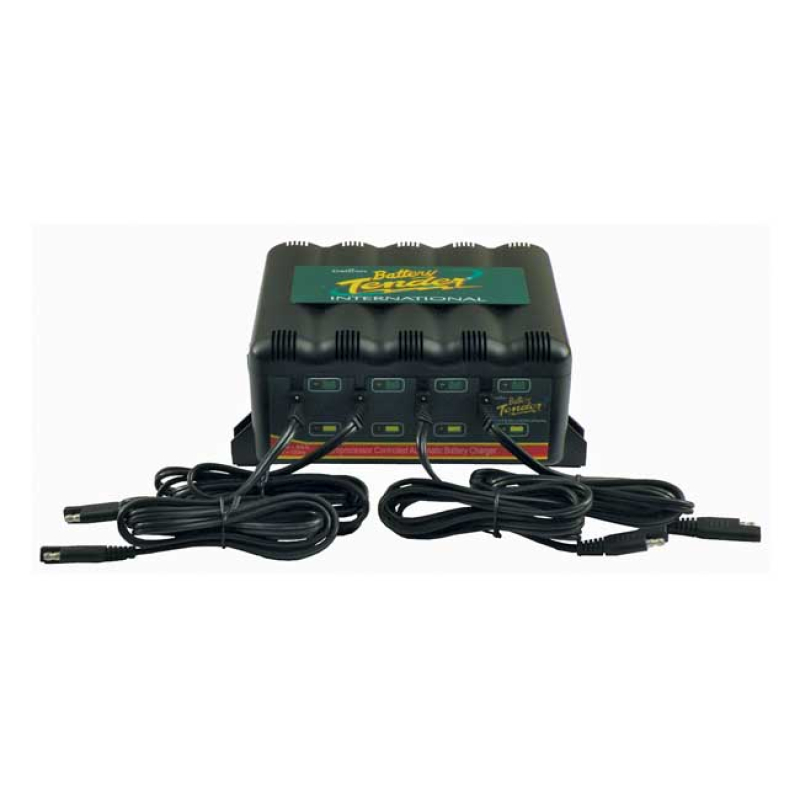 BATTERY TENDER, INTERNATIONAL PLUS - 1.25A CHARGER EU WALL PLUG. 4 BAN 990042