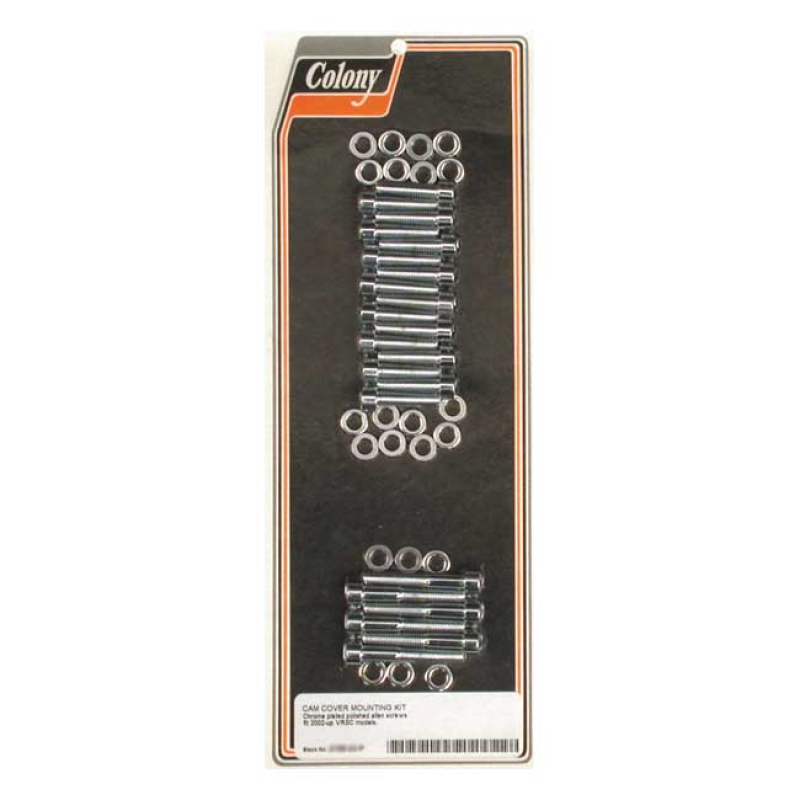 COLONY CAM COVER MOUNT KIT POLISHED CHROME ALLEN 990243