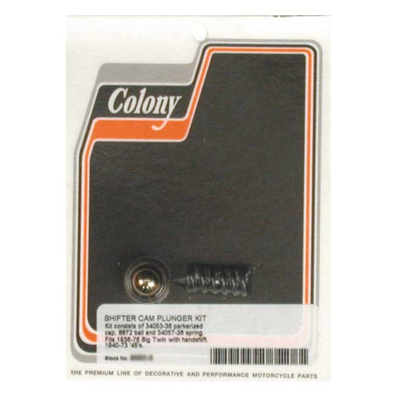 COLONY, SHIFTER CAM FOLLOWER KIT OEM STYLE REPRODUCTION. INCL.  34053- 990291