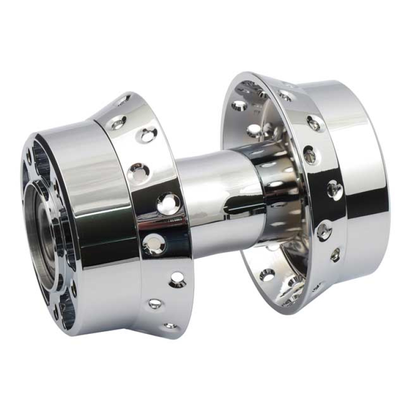 FRONT WHEEL HUB, CHROME 991247
