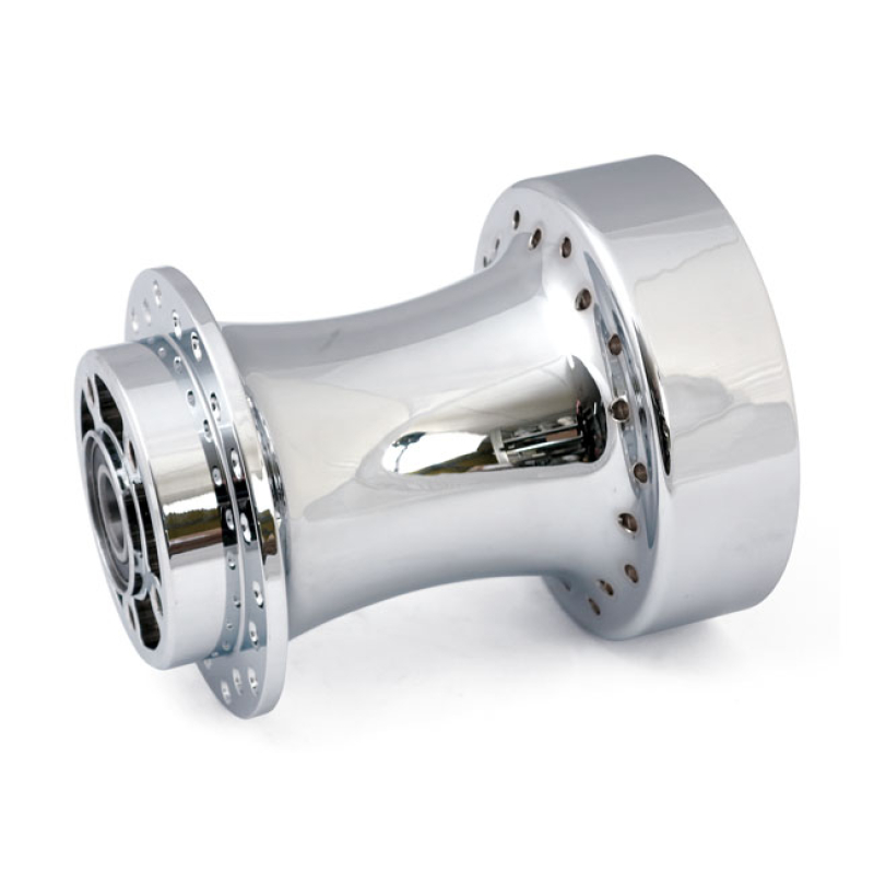 REAR WHEEL HUB. CHROME NON-ABS 991257