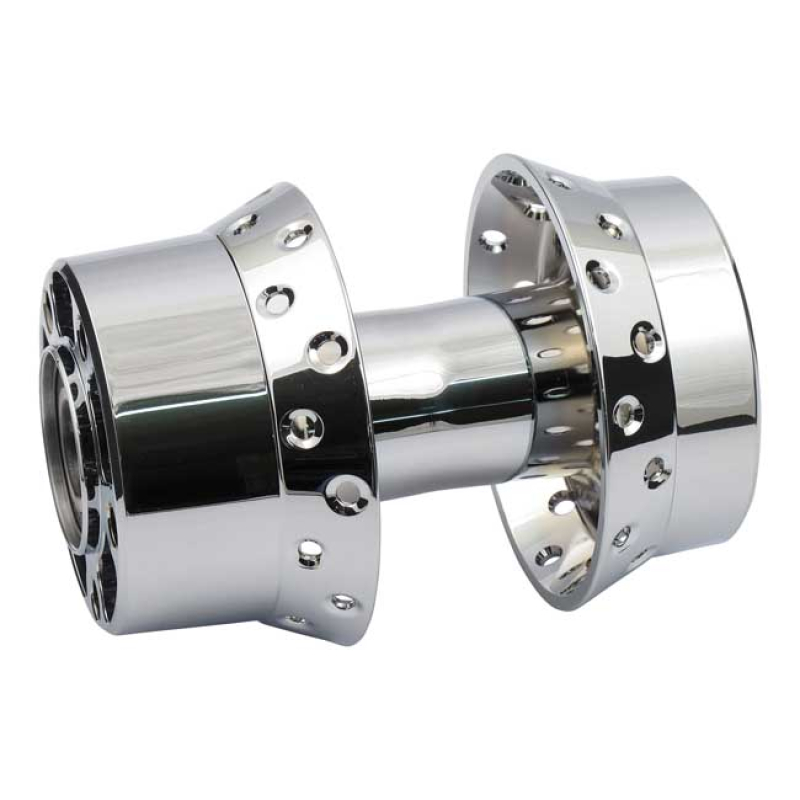 REAR WHEEL HUB, CHROME NON-ABS MODELS WITH 25MM AXLE 991260