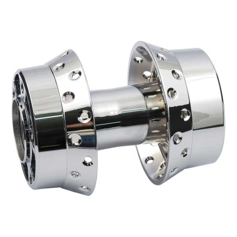 REAR WHEEL HUB, CHROME FOR NON ABS MODELS WITH 25MM AXLE 991261