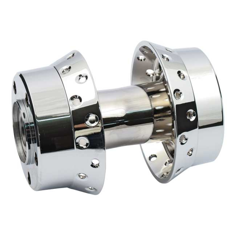 REAR WHEEL HUB, CHROME 991264