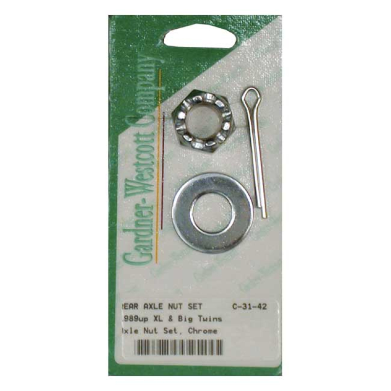 CASTLE NUT KIT, REAR AXLE 5/8-18 THREAD 997142