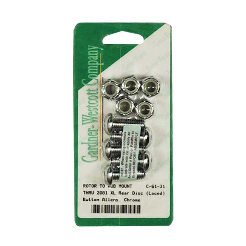 BRAKE ROTOR BOLT KIT, BUTTONHEAD 997403