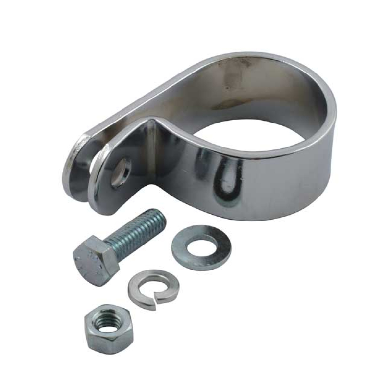 PAUGHCO MUFFLER P-CLAMP 1-3/4&quot; CHROME 999144